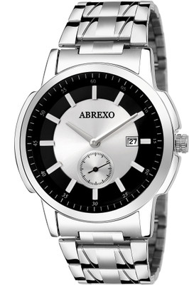 

Abrexo Abx2084-BK BLACK Date & Chronograph Watch - For Men