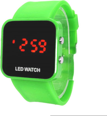 COSMIC LG- 114 LIGHT GREEN LED big screen -35 mm led KIDS DIGITAL BIRTHDAY GIFTS , PRESENTS COLLECTION Watch - For Boys & Girls