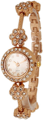 

sooms Rose gold Rhines Watch - For Girls