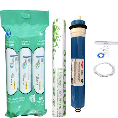 

Earth Ro System Water filter RO Service 1 Year Complete Water purifier Kit with candel mud47 Solid Filter Cartridge(0.5, Pack of 14)