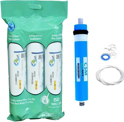 

Earth Ro System Water filter RO Service 1 Year Complete Water purifier Kit with candel mud14 Solid Filter Cartridge(0.5, Pack of 12)