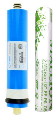 

Earth Ro System Water filter RO Service 1 Year Complete Water purifier Kit with candel mud7 Solid Filter Cartridge(0.5, Pack of 2)