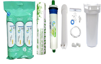 

Earth Ro System Water filter RO Service 1 Year Complete Water purifier Kit with candel mud76 Solid Filter Cartridge(0.5, Pack of 21)