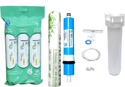 

Earth Ro System Water filter RO Service 1 Year Complete Water purifier Kit with candel mud63 Solid Filter Cartridge(0.5, Pack of 17)