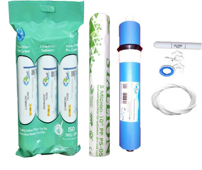 

Earth Ro System Water filter RO Service 1 Year Complete Water purifier Kit with candel mud48 Solid Filter Cartridge(0.5, Pack of 14)