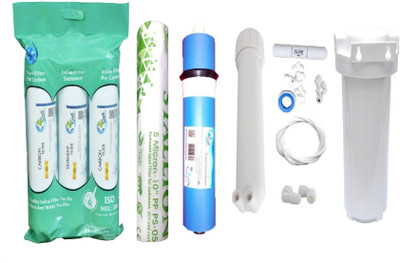 

Earth Ro System Water filter RO Service 1 Year Complete Water purifier Kit with candel mud75 Solid Filter Cartridge(0.5, Pack of 21)