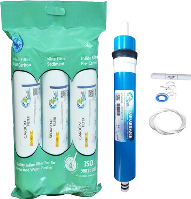 

Earth Ro System Water filter RO Service 1 Year Complete Water purifier Kit with candel mud37 Solid Filter Cartridge(0.5, Pack of 13)
