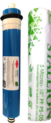 

Earth Ro System Water filter RO Service 1 Year Complete Water purifier Kit with candel mud2 Solid Filter Cartridge(0.5, Pack of 2)