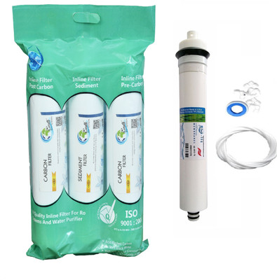

Earth Ro System Water filter RO Service 1 Year Complete Water purifier Kit with candel mud17 Solid Filter Cartridge(0.5, Pack of 12)