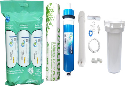 

Earth Ro System Water filter RO Service 1 Year Complete Water purifier Kit with candel mud73 Solid Filter Cartridge(0.5, Pack of 21)