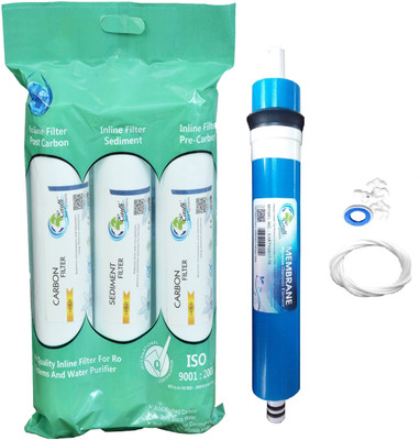 

Earth Ro System Water filter RO Service 1 Year Complete Water purifier Kit with candel mud10 Solid Filter Cartridge(0.5, Pack of 12)