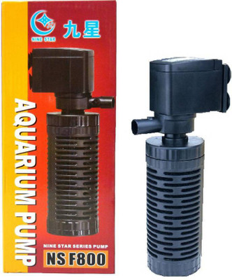 

shalimar pets Minjiang Internal Filter NSF-800 Power Aquarium Filter(Mechanical Filtration for Salt Water and Fresh Water)