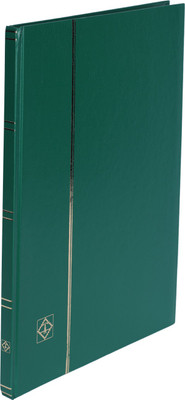 

Lighthouse Stockbook DIN A4 - 16 White pages - Non-padded cover - Green