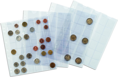 

Lighthouse Coins Sheets NUMIS - 20 pockets upto 34mm