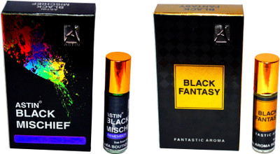 

Astin Black Mischief and Black Fantsy UAE Edition Perfume - 12 ml(For Men & Women)