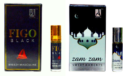 

Astin Figo Black and Zam Zam UAE Edition Floral Attar(Dehn el oud)