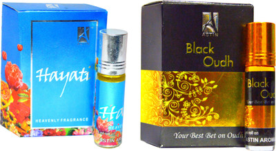 

Astin Hayati and Black Oudh Special UAE Edition Perfume - 12 ml(For Men & Women)