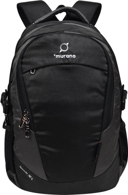 

Murano Speedo With 3 Compartment for 15.6 Inch 32 L Laptop Backpack(Black)