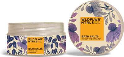 

WLDFLWR NTRLS Vanilla and Cinnamon Bath Salt(100 g)