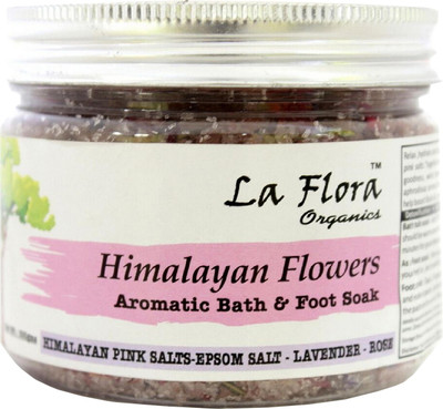 

La Flora Organics Himalayan Flowers" Bath Salt & foot soak(300 g)
