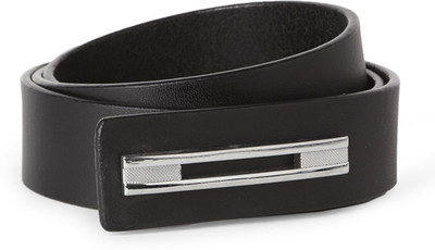 

Louis Philippe Men Casual Black Genuine Leather Belt