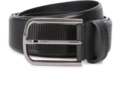 

Van Heusen Men Formal Black Genuine Leather Belt