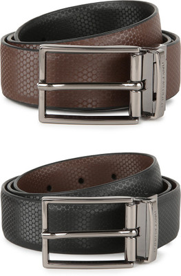 

Peter England Men Formal Black Genuine Leather Reversible Belt, Peter England Men Casual Black, Brown Genuine Leather Reversible Belt, Peter England Men Formal Black Genuine Leather Reversible Belt