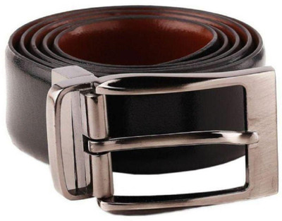 

Holy Bell Men Casual Black Artificial Leather Reversible Belt