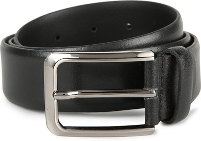 

Peter England Men Formal Black Genuine Leather Belt