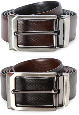 

Allen Solly Men Casual Black, Brown Genuine Leather Reversible Belt, Allen Solly Men Formal Black Genuine Leather Reversible Belt, Allen Solly Men Formal Black Genuine Leather Reversible Belt