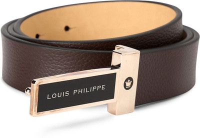 

Louis Philippe Men Formal Brown Genuine Leather Belt