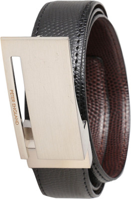 

Peter England Men Formal Black Genuine Leather Reversible Belt, Peter England Men Party Black, Brown Genuine Leather Reversible Belt, Peter England Men Formal Black Genuine Leather Reversible Belt