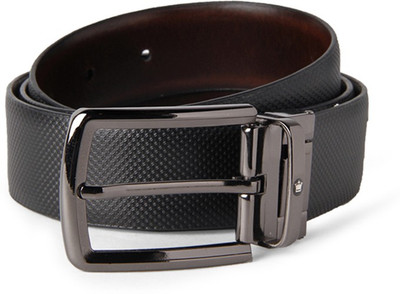 

Louis Philippe Men Formal Black Genuine Leather Belt