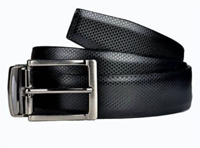 

Holy Bell Men Casual Black Artificial Leather Reversible Belt