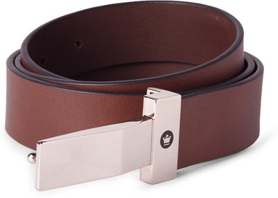 

Louis Philippe Men Formal Brown Genuine Leather Belt