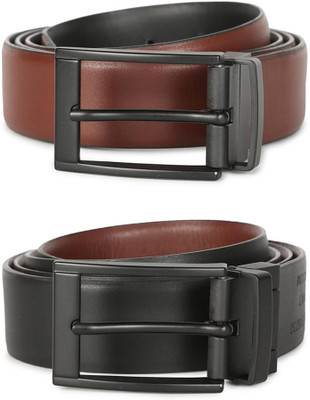

Louis Philippe Men Casual Black Genuine Leather Reversible Belt, Louis Philippe Men Formal Black, Brown Genuine Leather Reversible Belt, Louis Philippe Men Casual Black Genuine Leather Reversible Belt