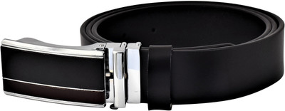 

Ammvi Creations Men Party, Formal, Evening, Casual Black Genuine Leather Belt