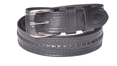 

Hi Men Black Genuine Leather Belt