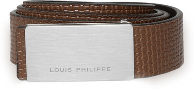 

Louis Philippe Men Casual Brown Genuine Leather Belt