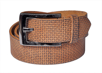 

Dev Men Brown Genuine Leather Belt