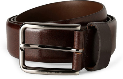 

Peter England Men Formal Brown Genuine Leather Belt