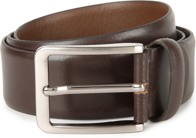 

Peter England Men Formal Brown Genuine Leather Belt