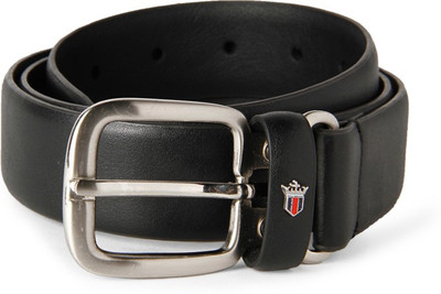 

Louis Philippe Men Formal Black Genuine Leather Belt