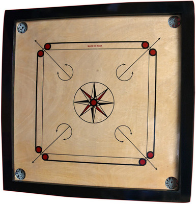 

Shredded Prophysique Medium 24x24 inch Carrom Board Game