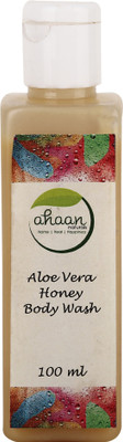 

ahaan naturals Honey Aloe Vera Body Wash All Skin Type- 100 Ml, AN13(100 ml)