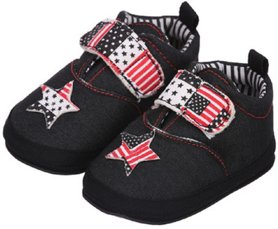 

Icable BOOTY605_REDSTAR_13 Booties(Toe to Heel Length - 4 cm Red)