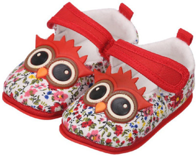 

Icable BOOTY601_REDOWL_13 Booties(Toe to Heel Length - 4 cm Red)