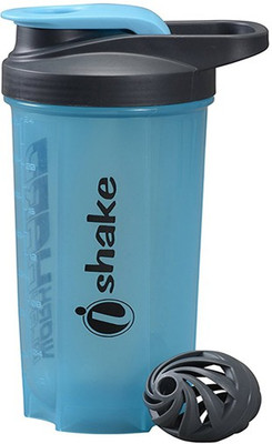 

iShake shaker Roadies Shaker Bottle (500 ml) 500 ml Shaker(Pack of 1, Blue)