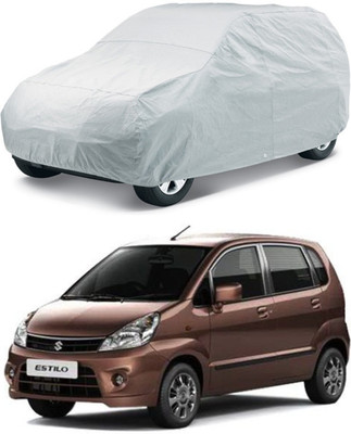 HMS Car Cover For Maruti Suzuki Zen Estilo (Without Mirror Pockets)(Silver, For 2015, 2016, 2017, 2018 Models)