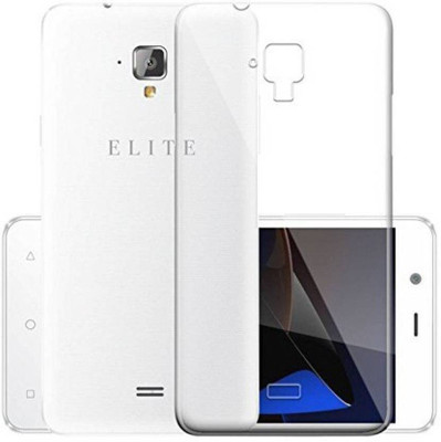 SRT Back Cover for Swipe Elite 4G(Transparent, Pack of: 1)